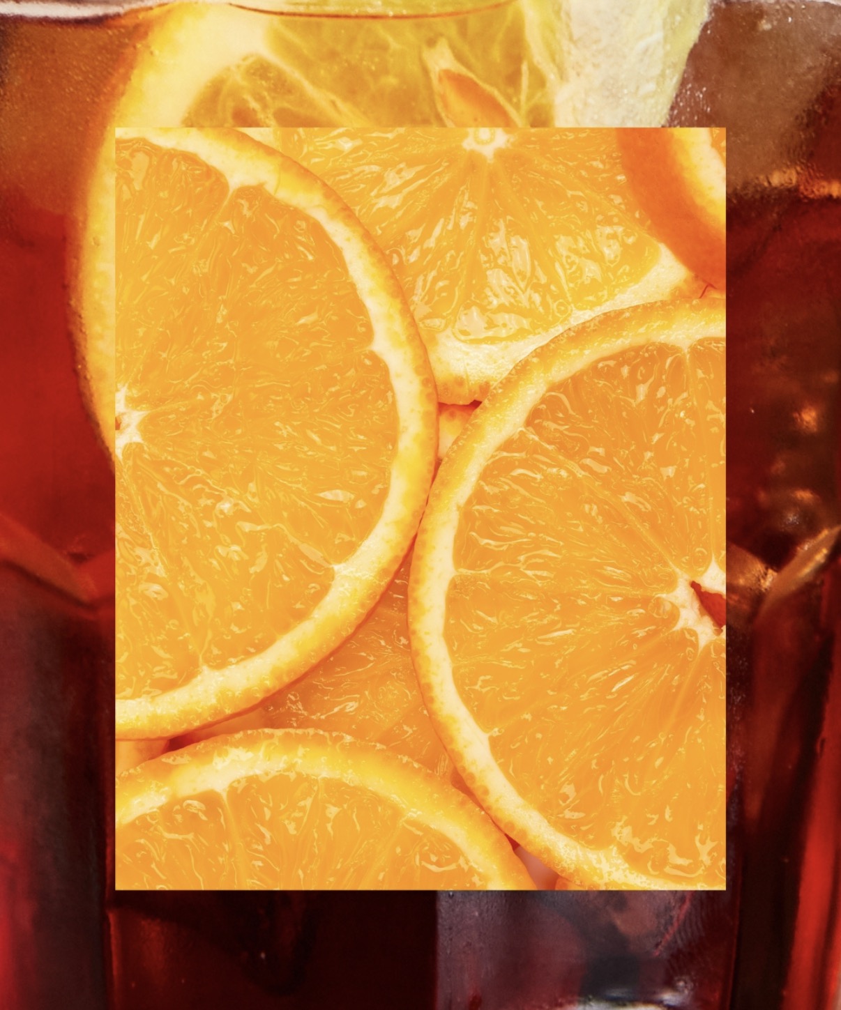 Fette d'arancia per lo spritz
